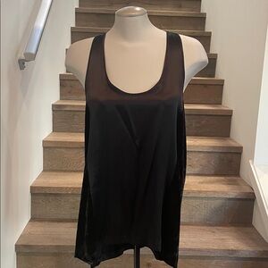Patterson J. Kincaid Black Backless Tank Top